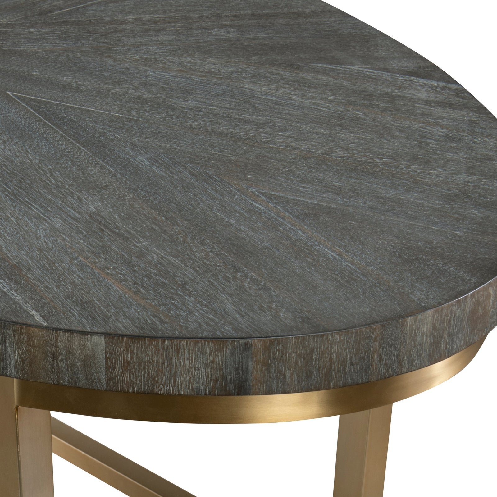 Uttermost Taja Walnut Oval Desk Clearance