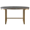 Uttermost Taja Walnut Oval Desk Clearance