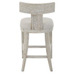 Uttermost Idris White Counter Stool