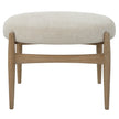 Uttermost Acrobat Off-White Small Bench