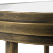 Modern Accents Iron Nesting With Mirror Top Table - Set of 2