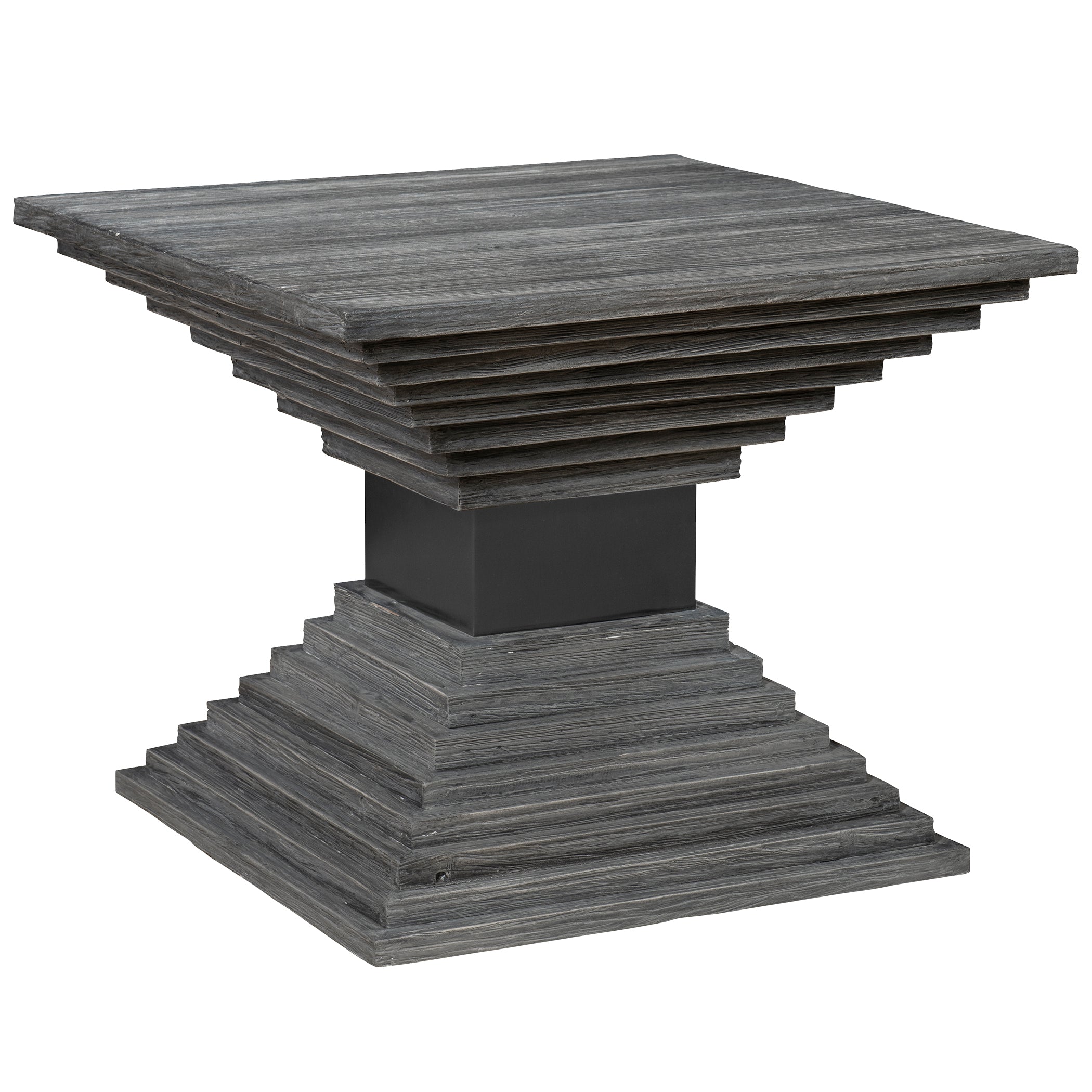 Uttermost Andes Wooden Geometric Accent Table Clearance