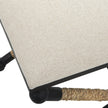Modern Accents Small Casual Cushioned Top Bench
