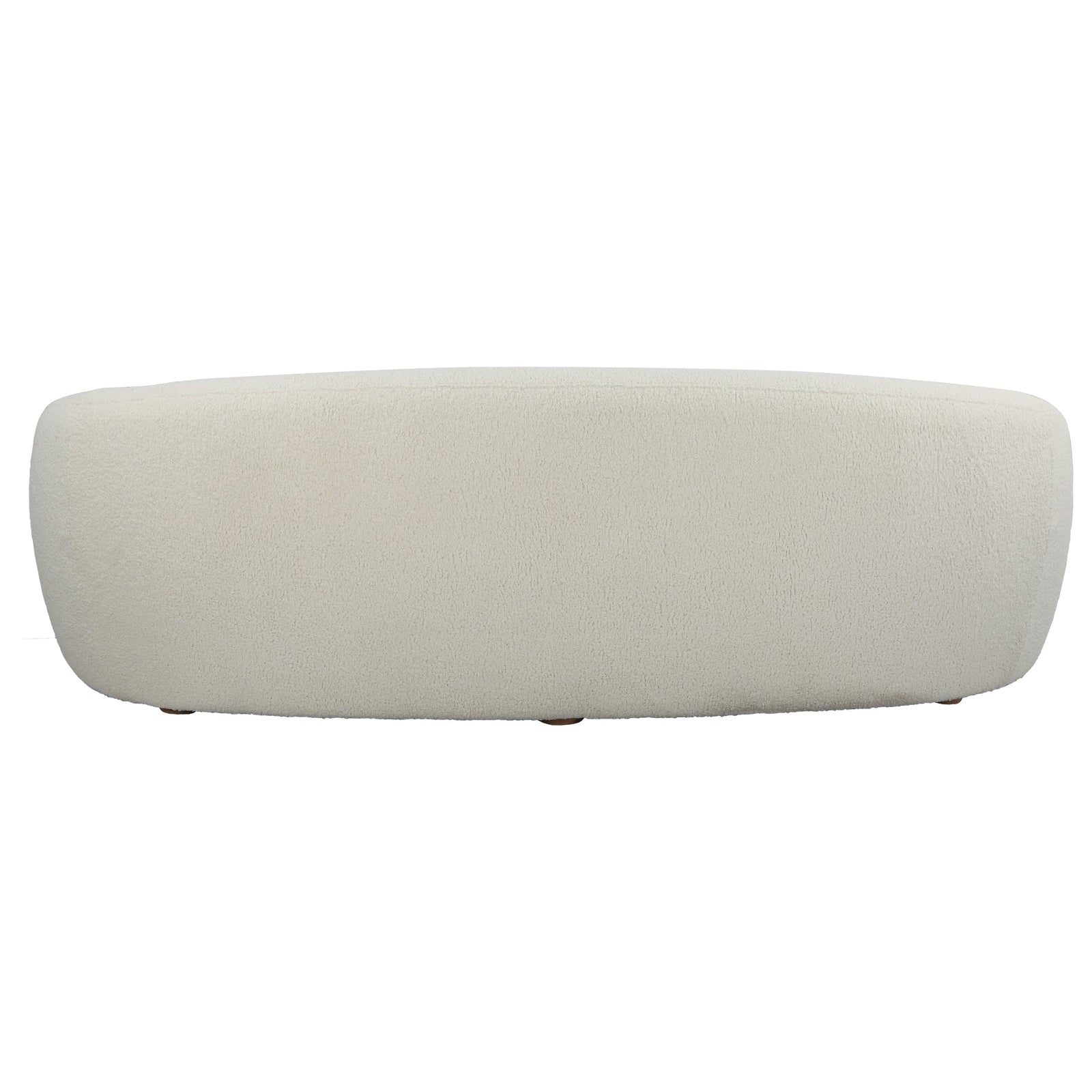 Uttermost Capra Art Deco White Sofa