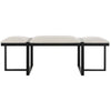 Uttermost Triple Cloud Modern Upholstered Bench