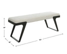 Uttermost Hover Modern Bench
