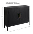 Uttermost Front Range 2 Door Cabinet