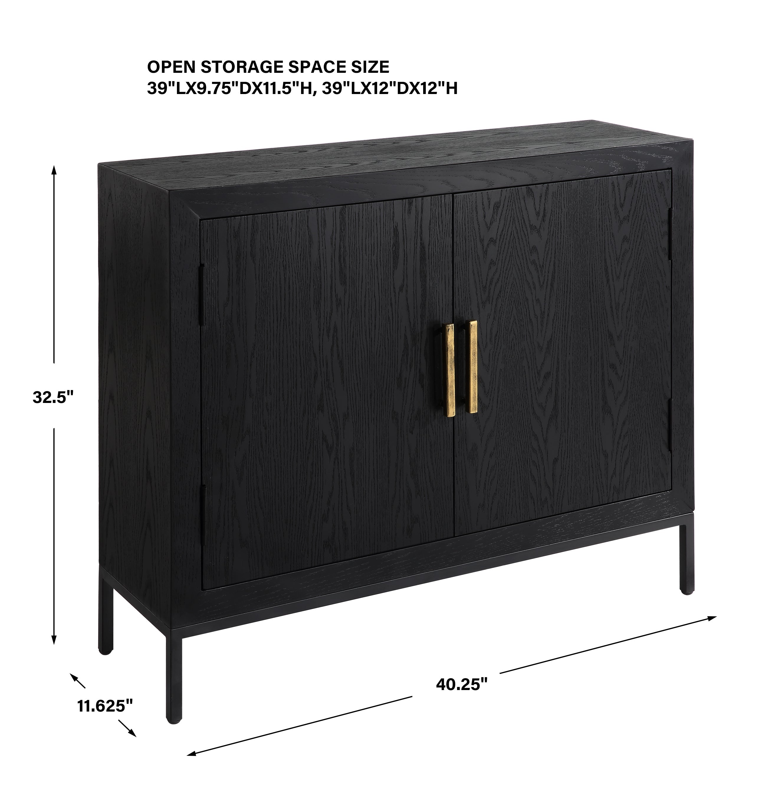 Uttermost Front Range 2 Door Cabinet