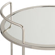 Uttermost Spritz Chrome Bar Cart Clearance