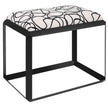 Uttermost Curls Gray Small Bench Clearance