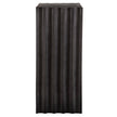 Uttermost In The Groove Aluminum Accent Table