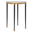 Uttermost Stiletto Antique Gold Side Table