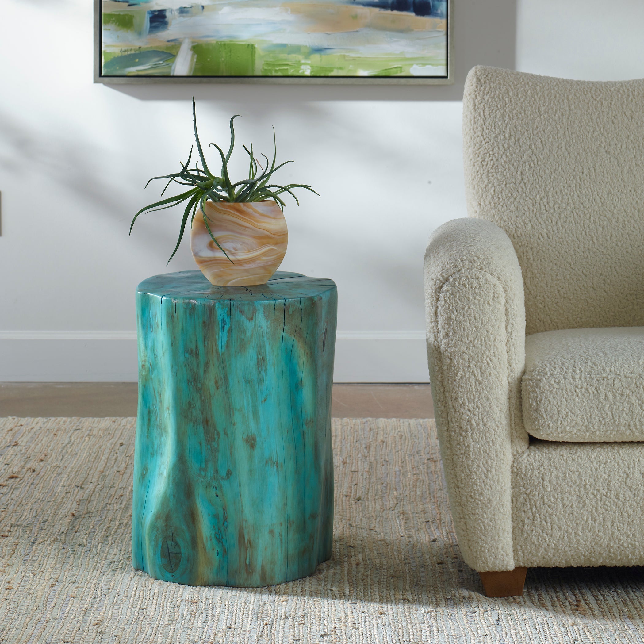Uttermost Habitat Accent Stool