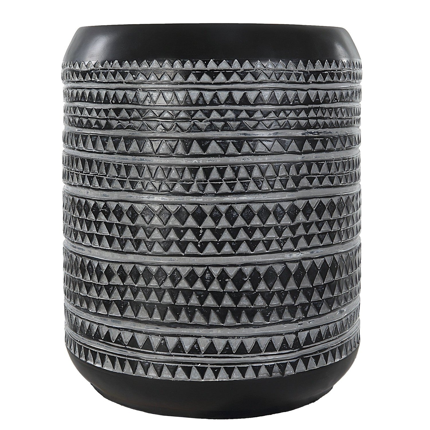 Uttermost Cutting Edge Tribal Accent Table Clearance