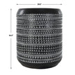 Uttermost Cutting Edge Tribal Accent Table Clearance