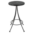 Uttermost Sona Black Counter Stool Clearance