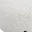 Uttermost Arles Large Plush White Ottoman