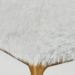 Uttermost Charmed Sheepskin Small Bench