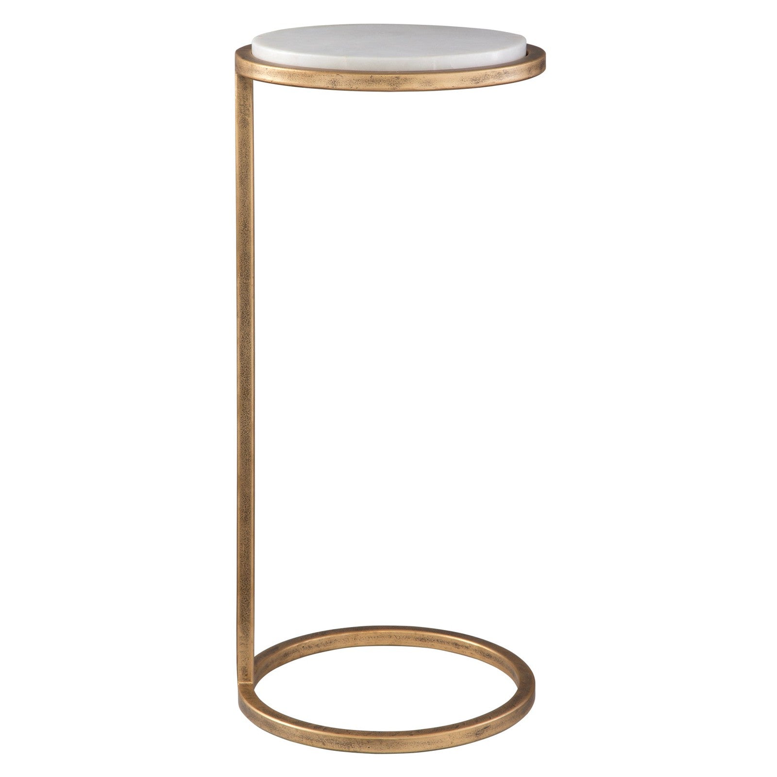 Modern Accents Marble Top Accent Table