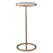 Modern Accents Marble Top Accent Table