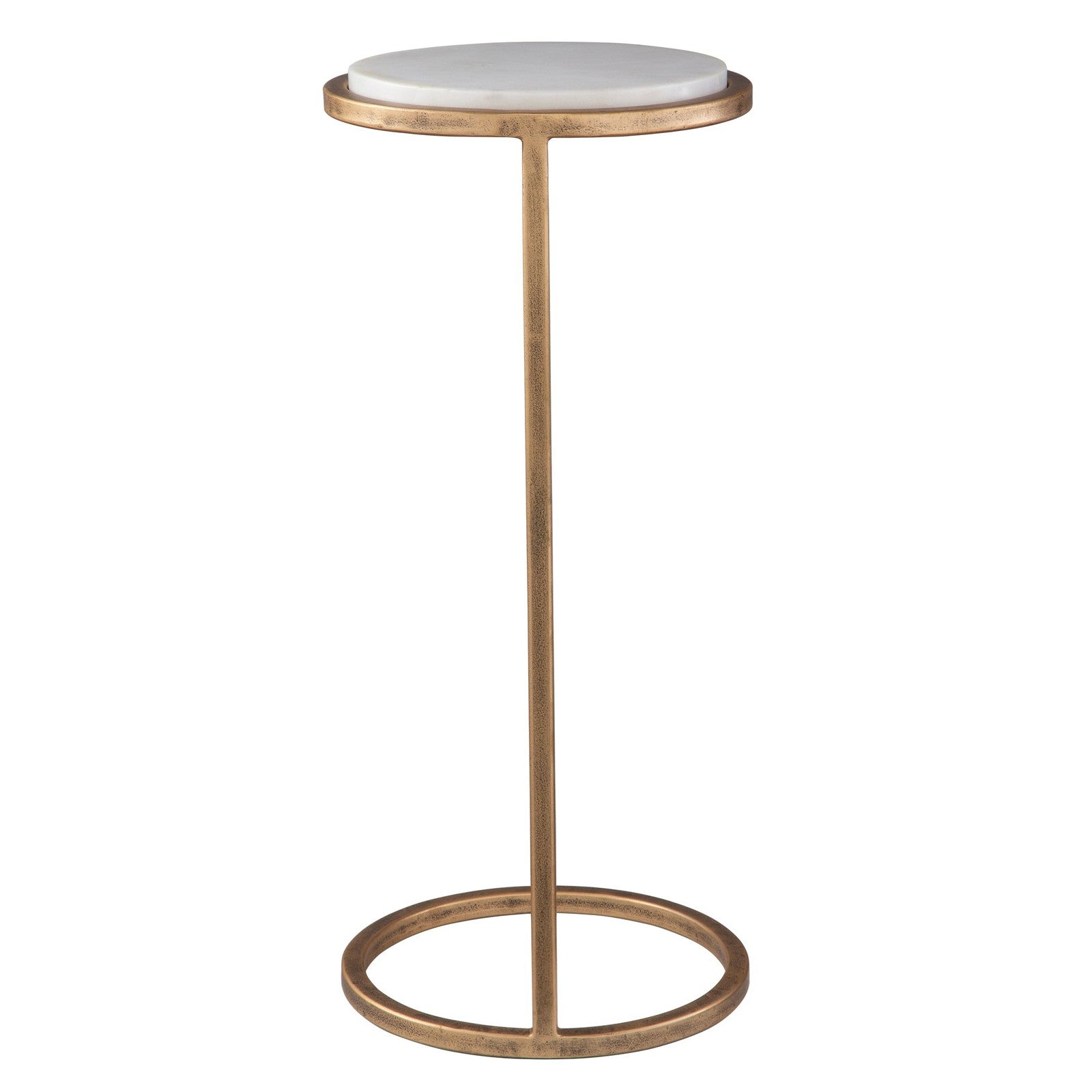 Modern Accents Marble Top Accent Table