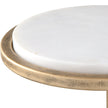 Modern Accents Marble Top Accent Table