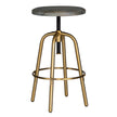 Uttermost Revolve Brass Counter Stool
