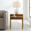 Uttermost Burl-esque Wooden Nesting Tables - Set of 2