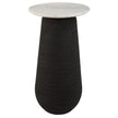 Uttermost Total Eclipse Marble Accent Table