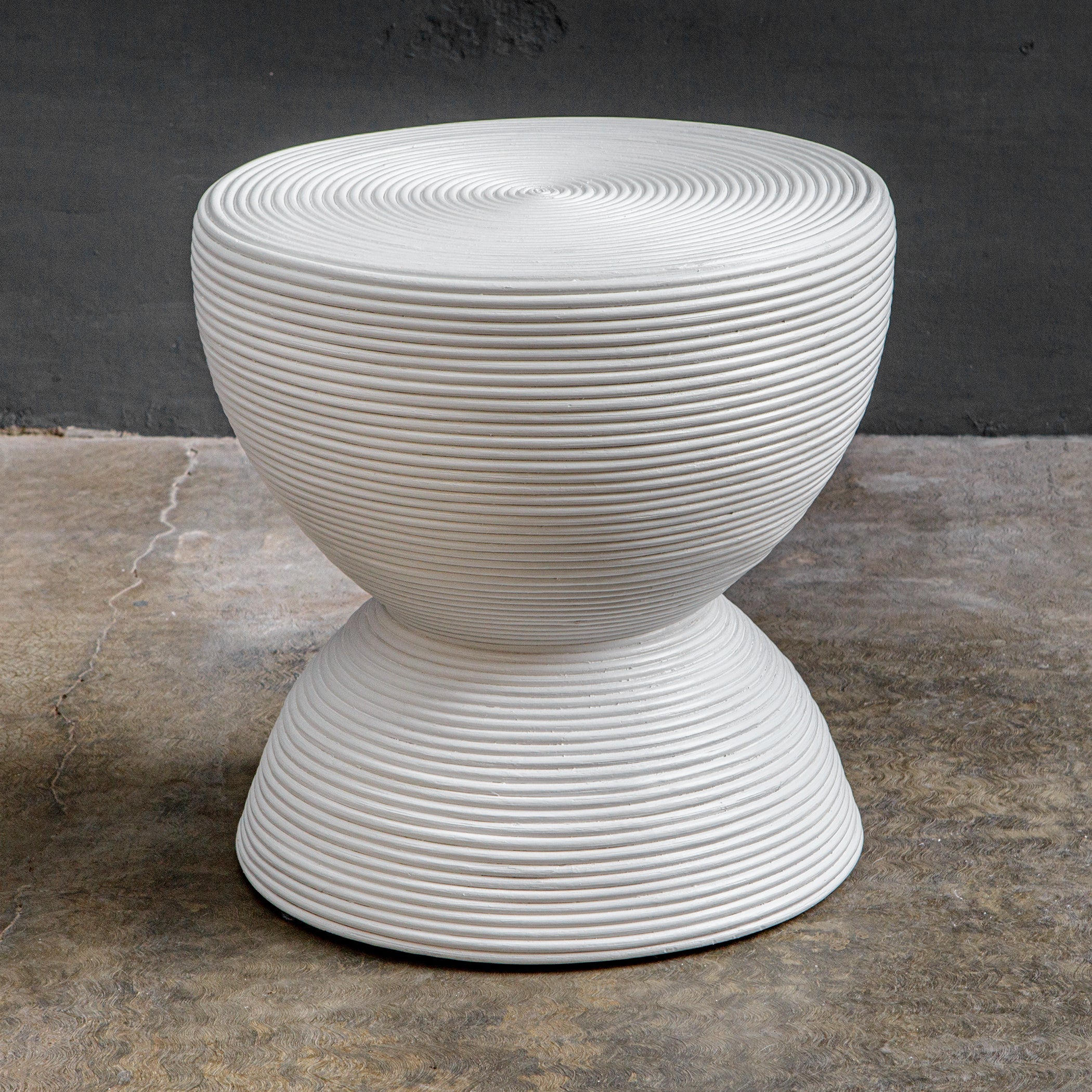 Uttermost Bongo Rattan Side Table
