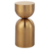 Uttermost Golden Vessel Modern Accent Table
