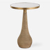 Uttermost Terra Brass Accent Table