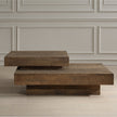 Uttermost Rustic Planes Modern Coffee Table