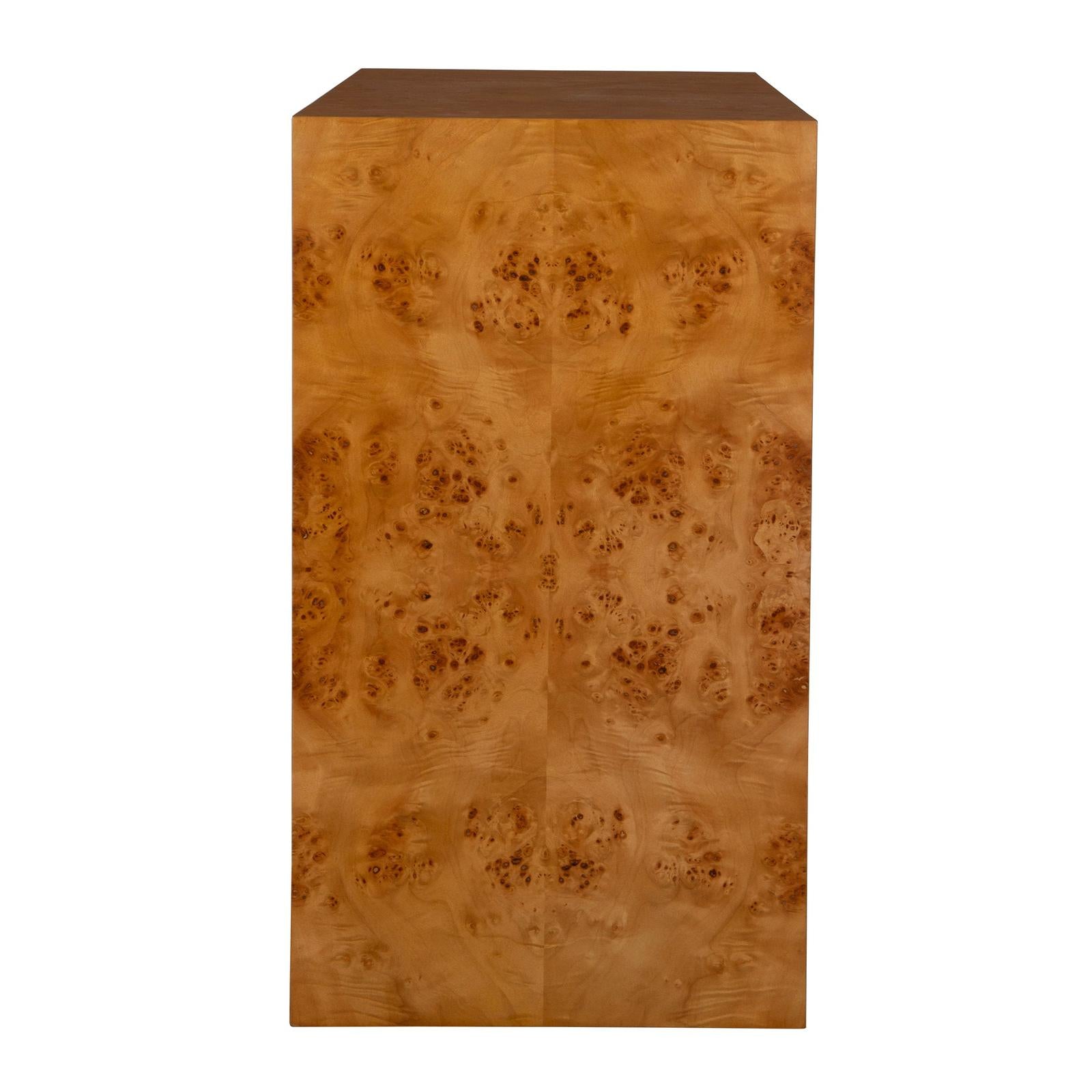 Uttermost Indus 2 Drawer Burl Chest