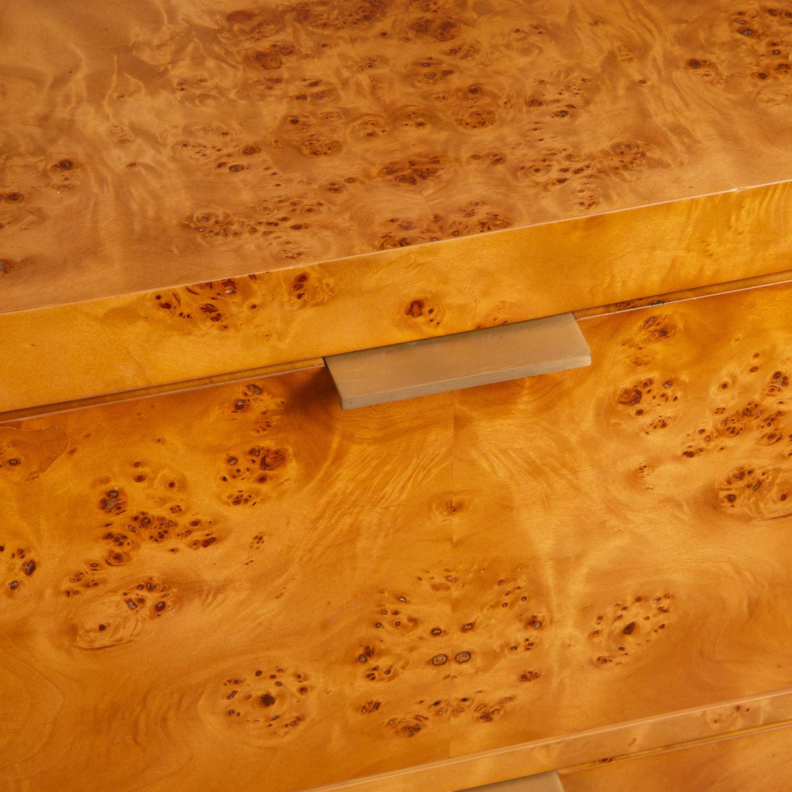 Uttermost Indus 2 Drawer Burl Chest