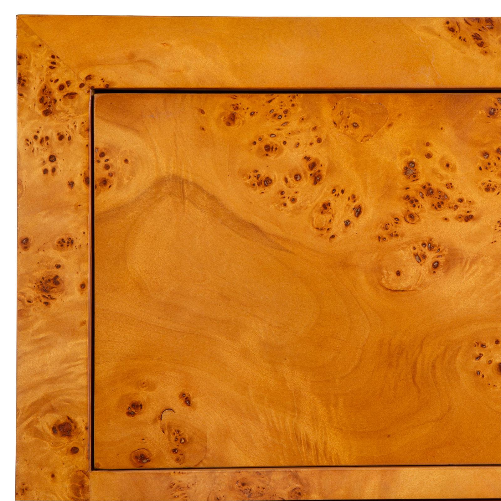 Uttermost Indus 2 Drawer Burl Chest