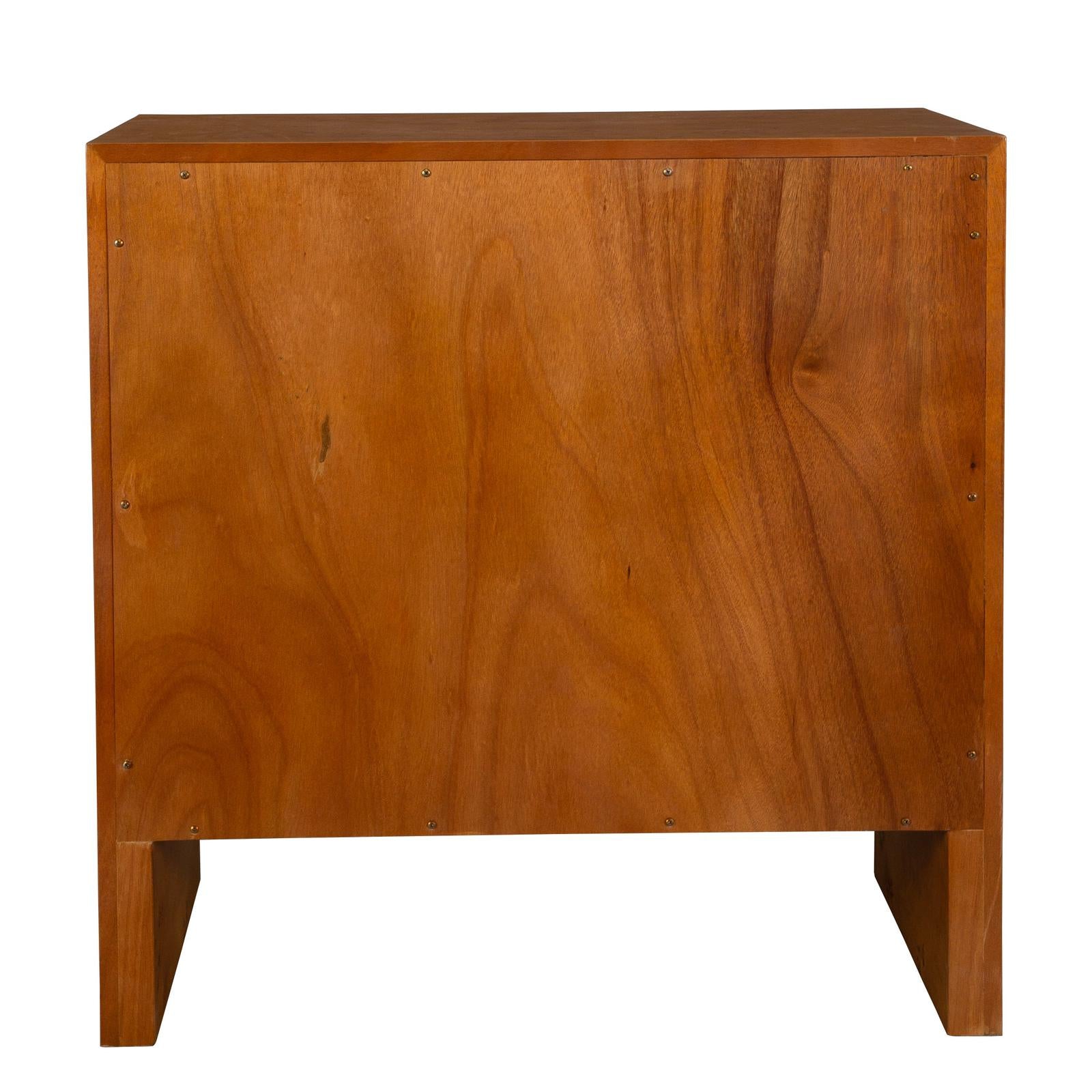 Uttermost Indus 2 Drawer Burl Chest