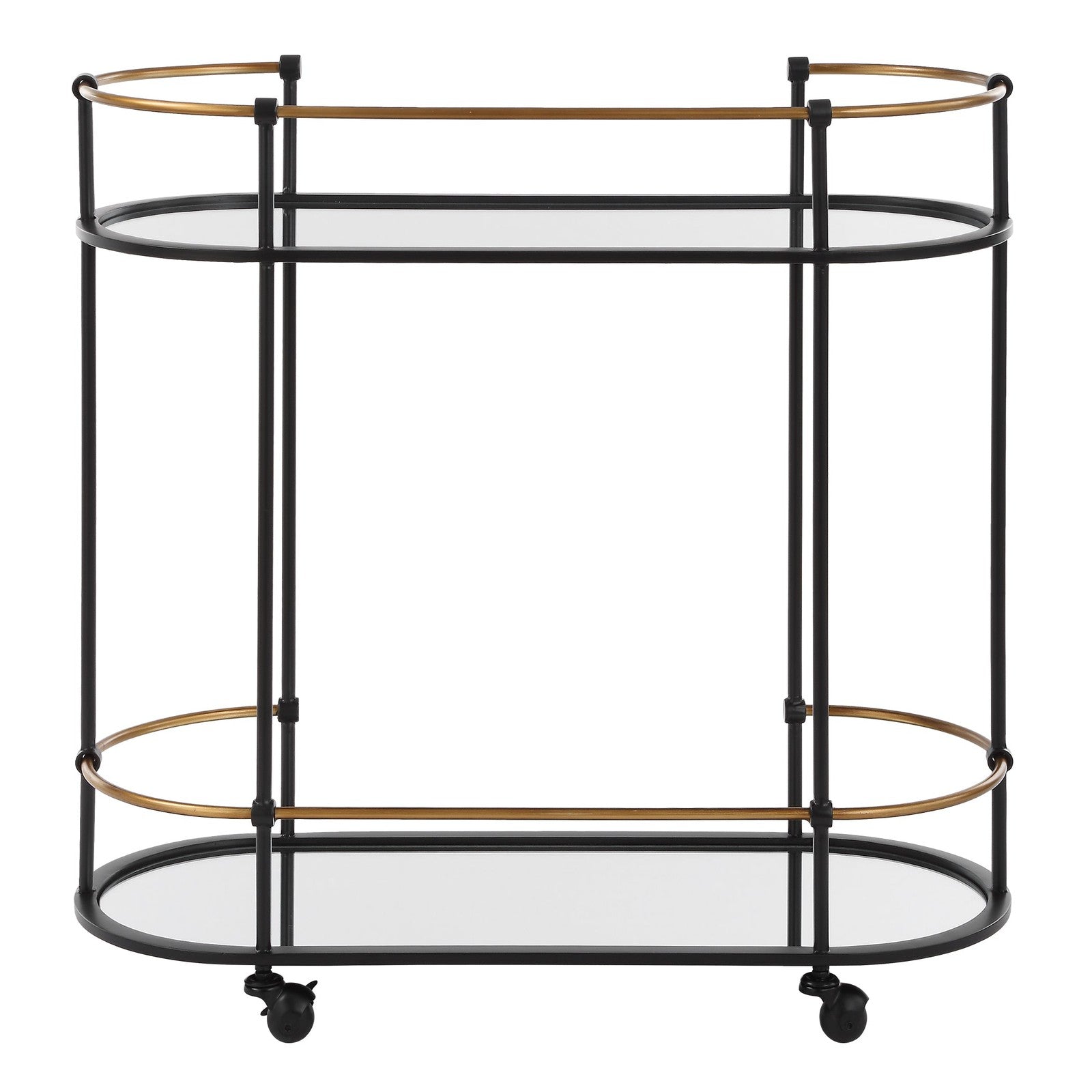 Uttermost Andre Iron Bar Cart