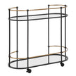 Uttermost Andre Iron Bar Cart