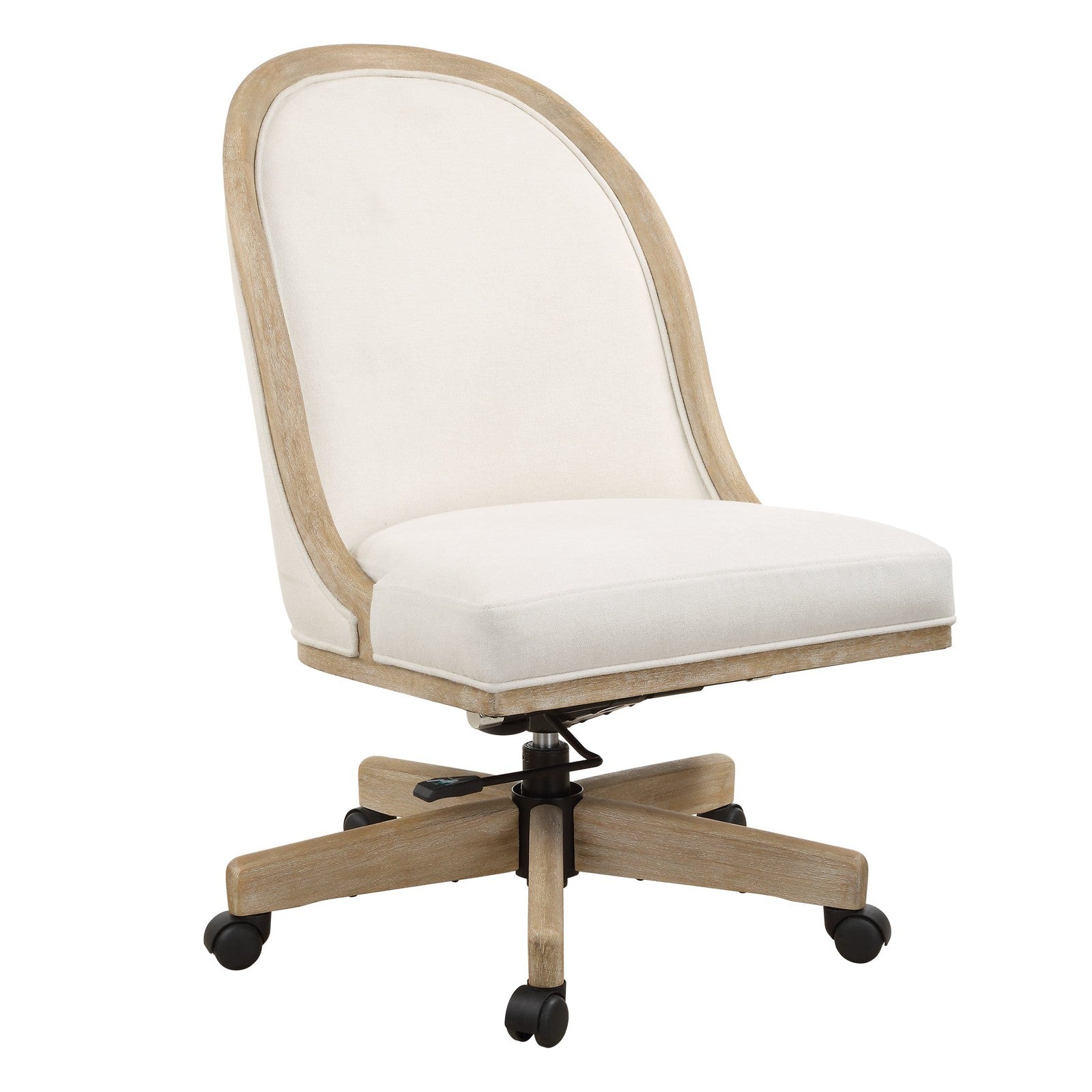 Uttermost Lithe Light Oak Desk Chair