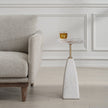 Uttermost Sora Glass Drink Table