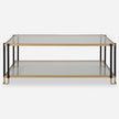 Uttermost Kentmore Glass Coffee Table