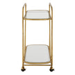Uttermost Swain Brass Serving Cart