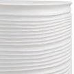 Uttermost Borderline White Drum Table