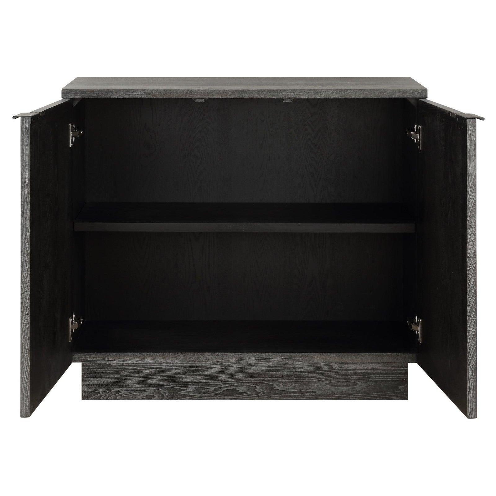 Uttermost Shelby 2 Door Ebony Stained Cabinet