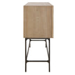 Uttermost Lunar 4 Door Elm Wood Cabinet