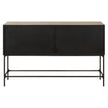 Uttermost Lunar 4 Door Elm Wood Cabinet