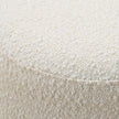 Uttermost Swirls Poplar Ivory Ottoman