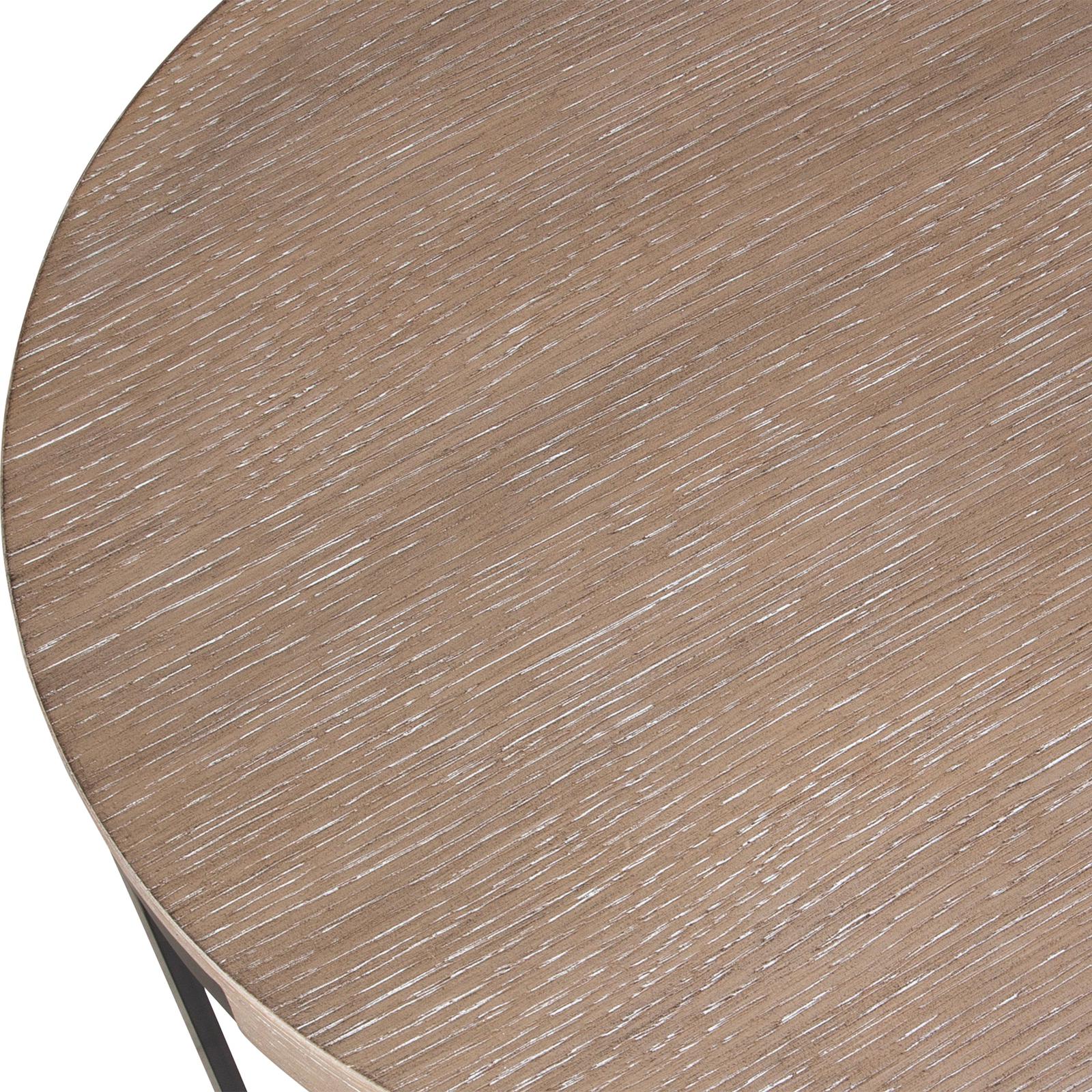 Uttermost Palisade Tural Round Side Table