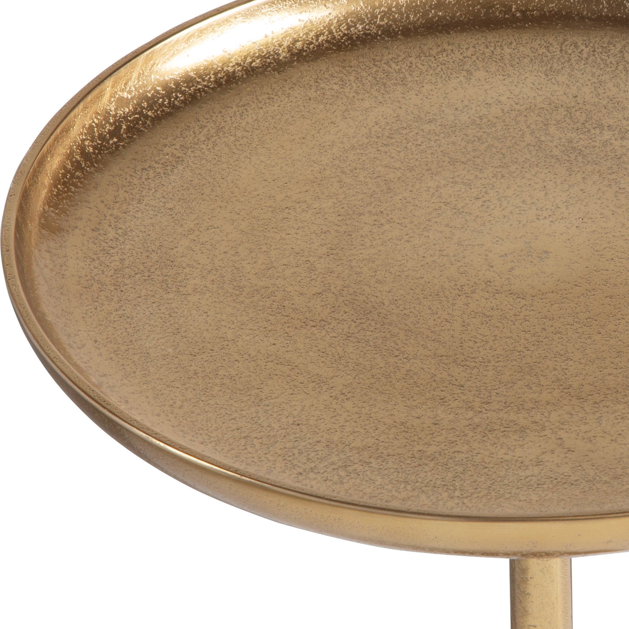 Modern Accents Round Aluminum Accent Table
